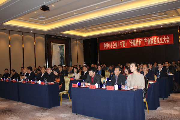 中国中小企业（宁夏）“专精特新”产业联盟成立